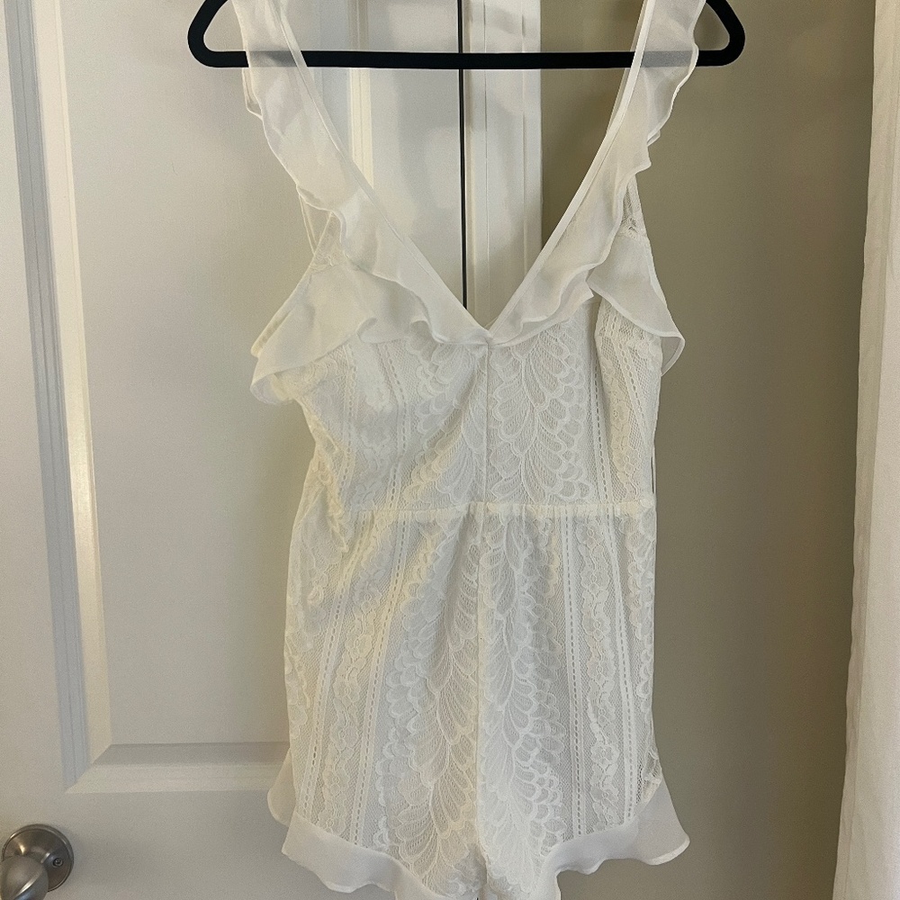 Vestique White Romper